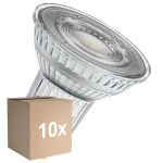 Multipack 10x Ledvance LED Spot GU10 PAR16 6.1W 575lm 60D - 940 Cool White | Best Colour Rendering - Dimmable - Replaces 80W
