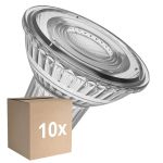 Multipack 10x Ledvance LED Spot GU10 PAR16 6.1W 575lm 36D - 930 Warm White | Best Colour Rendering - Dimmable - Replaces 80W