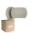 Multipack 6x Nordlux Belir Wall Light Metal Brown Up & Down | Suitable for 2x G9