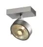SLV Kalu Spot Aluminium Grey Round | Suitable for 1x GU10 (AR111) 