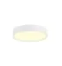 SLV Decona Wall and Ceiling Light Aluminium White Round 18W 1600lm - 930 Warm White | IP44 - Best Colour Rendering - Dimmable 