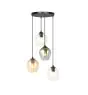 Emibig Pendant Istar Steel Black | Suitable for 4x E27 - Max 10W