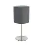 Eglo Table Lamp Pasteri Steel Satin Nickel | IP20 - Suitable for 1x E27 