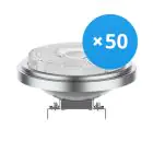 Multipack 50x Noxion Spot LED Spot G53 AR111 7.2W 450lm 40D - 918-927 Dim To Warm | Best Colour Rendering - Dimmable - Replaces 50W