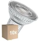 Multipack 10x Ledvance LED Spot GU10 PAR16 6.1W 575lm 60D - 940 Cool White | Best Colour Rendering - Dimmable - Replaces 80W